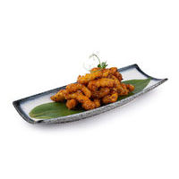 Spicy calamari with cumin seeds